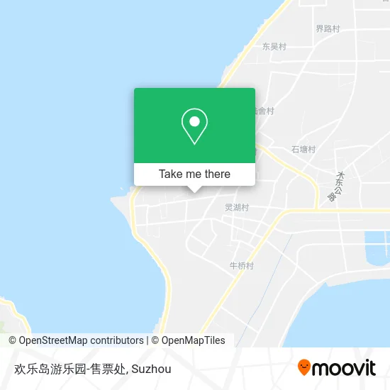 欢乐岛游乐园-售票处 map