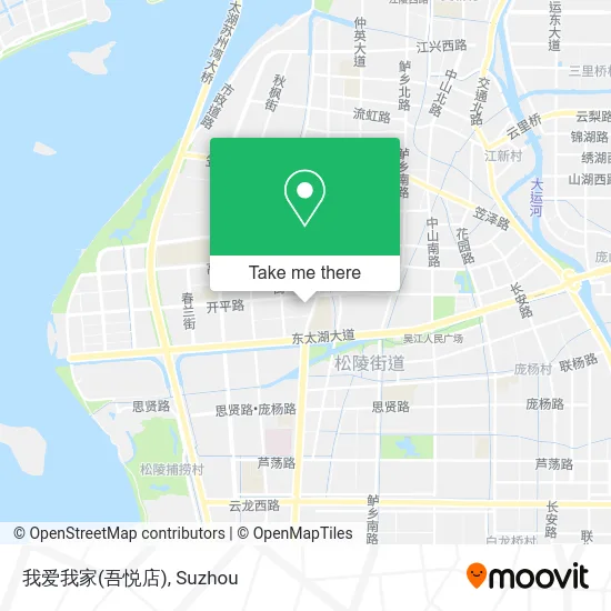 我爱我家(吾悦店) map