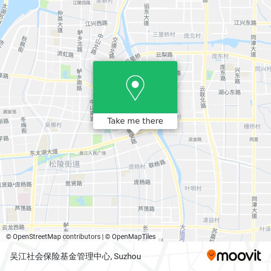 吴江社会保险基金管理中心 map