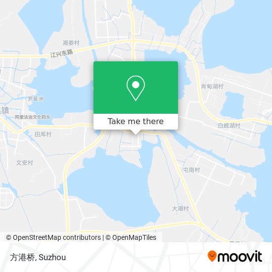 方港桥 map