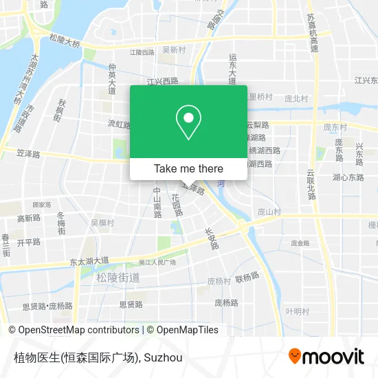 植物医生(恒森国际广场) map