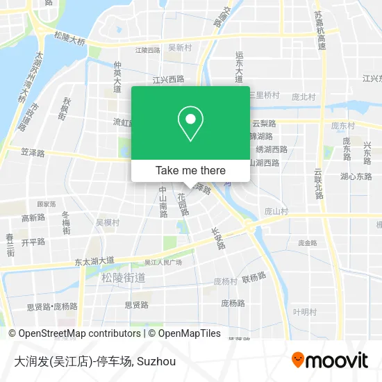 大润发(吴江店)-停车场 map