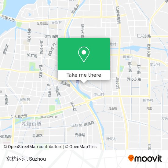 京杭运河 map