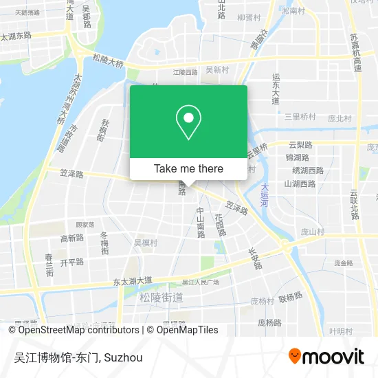 吴江博物馆-东门 map