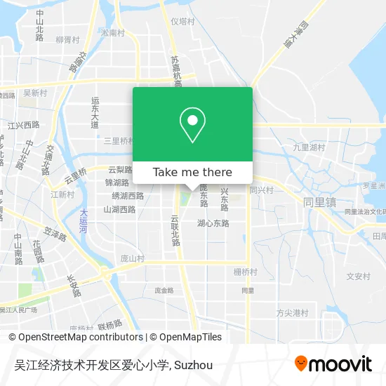 吴江经济技术开发区爱心小学 map