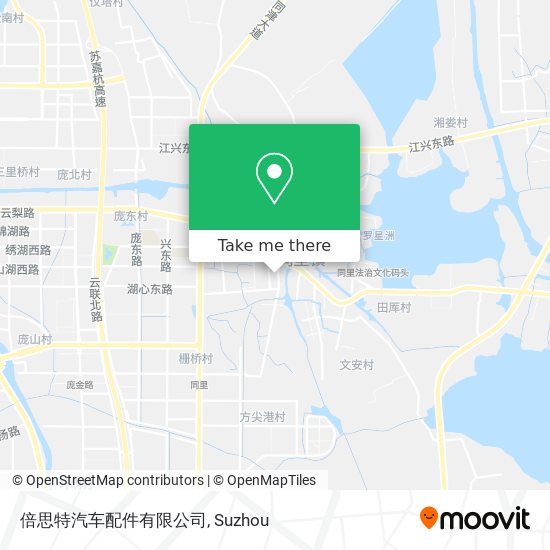 倍思特汽车配件有限公司 map