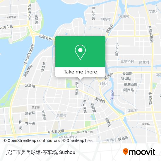 吴江市乒乓球馆-停车场 map