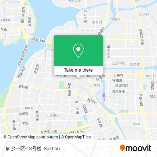 鲈乡一区-13号楼 map