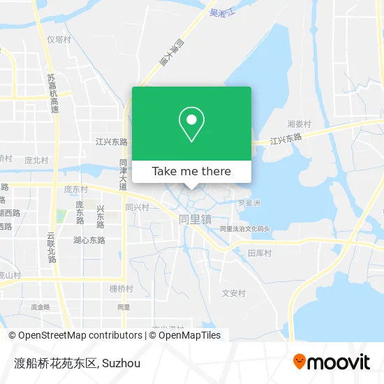 渡船桥花苑东区 map