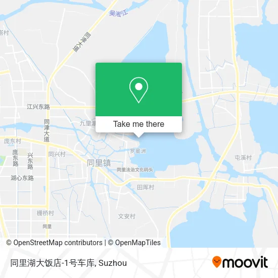 同里湖大饭店-1号车库 map