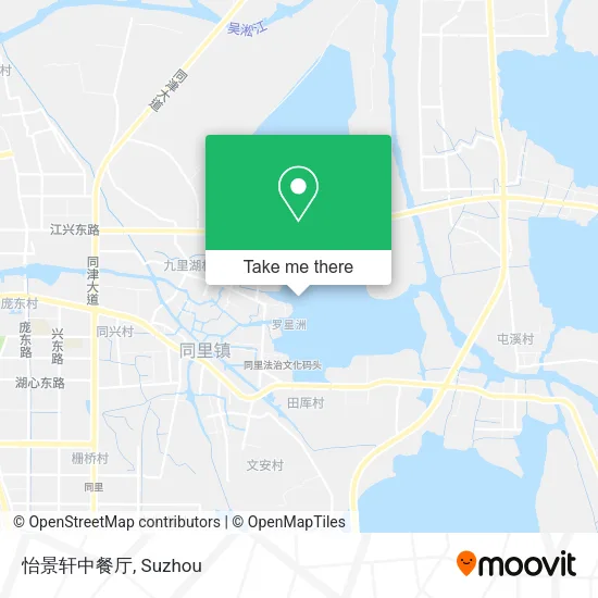 怡景轩中餐厅 map