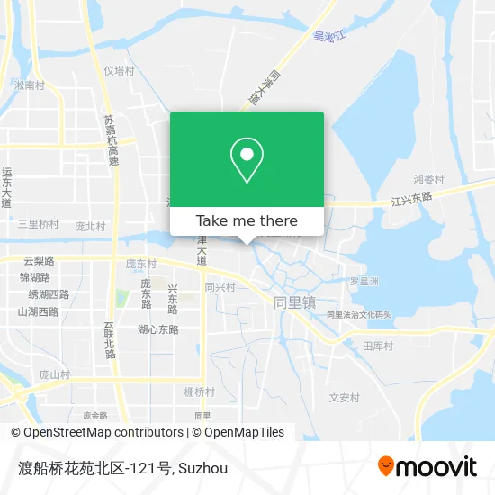 渡船桥花苑北区-121号 map