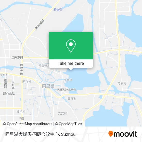 同里湖大饭店-国际会议中心 map