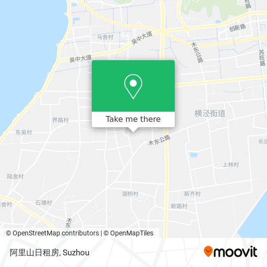 阿里山日租房 map