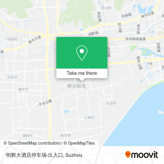 明辉大酒店停车场-出入口 map