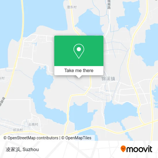 凌家浜 map
