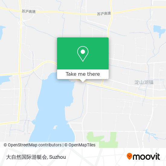 大自然国际游艇会 map