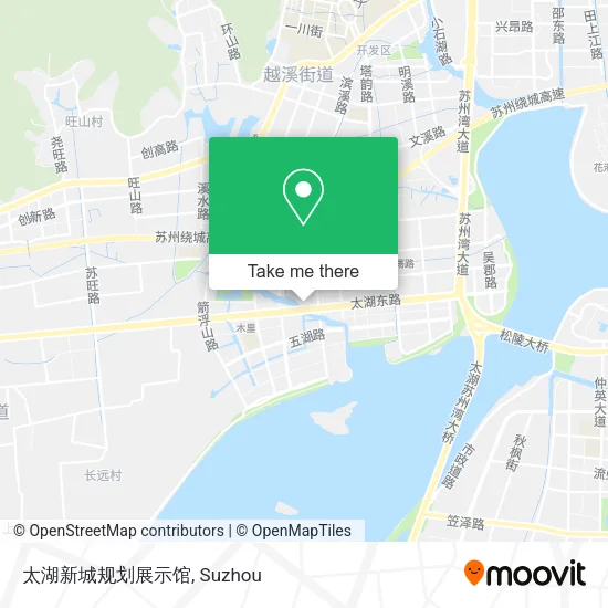 太湖新城规划展示馆 map