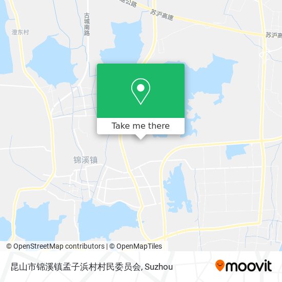 昆山市锦溪镇孟子浜村村民委员会 map