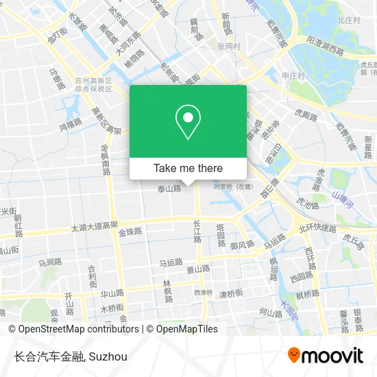 长合汽车金融 map