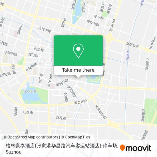格林豪泰酒店(张家港华昌路汽车客运站酒店)-停车场 map