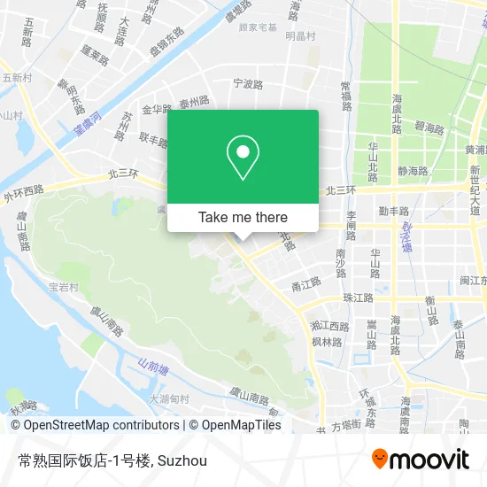 常熟国际饭店-1号楼 map