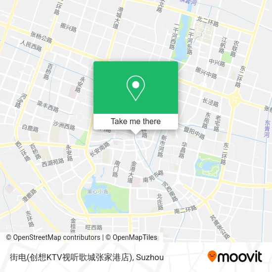 街电(创想KTV视听歌城张家港店) map