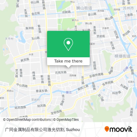 广同金属制品有限公司激光切割 map