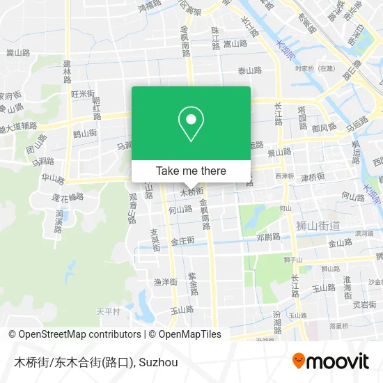 木桥街/东木合街(路口) map