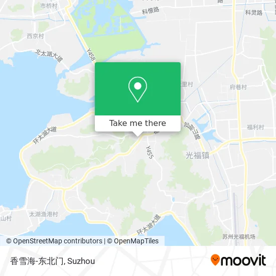 香雪海-东北门 map