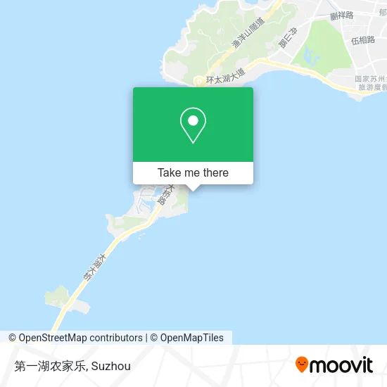 第一湖农家乐 map