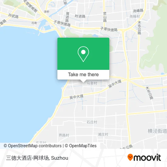 三德大酒店-网球场 map