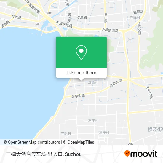 三德大酒店停车场-出入口 map