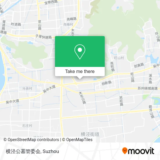 横泾公墓管委会 map