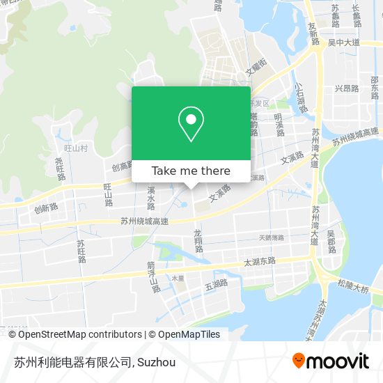 苏州利能电器有限公司 map