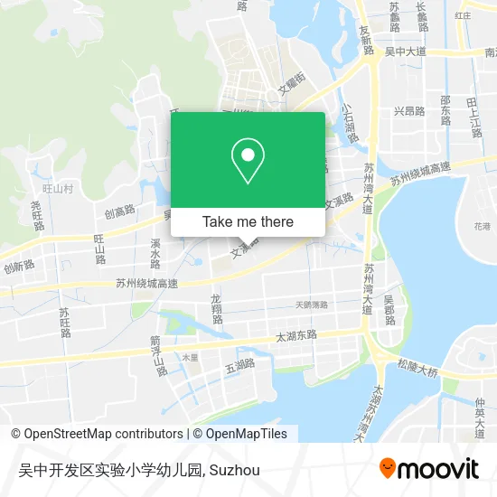 吴中开发区实验小学幼儿园 map