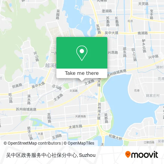 吴中区政务服务中心社保分中心 map