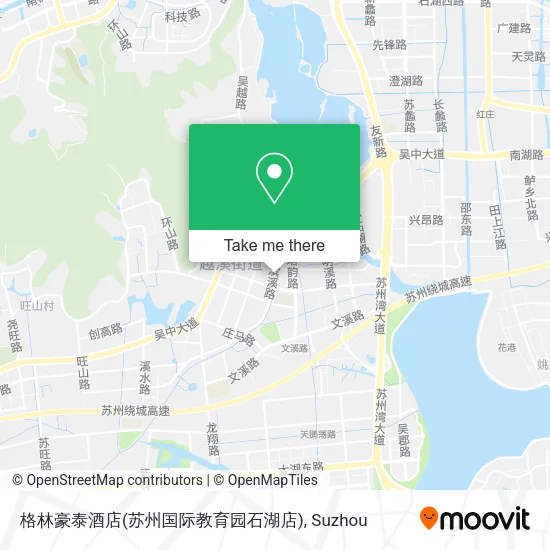 格林豪泰酒店(苏州国际教育园石湖店) map