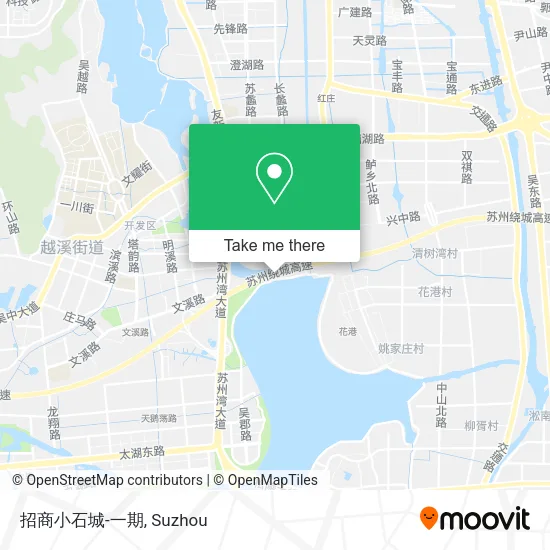 招商小石城-一期 map