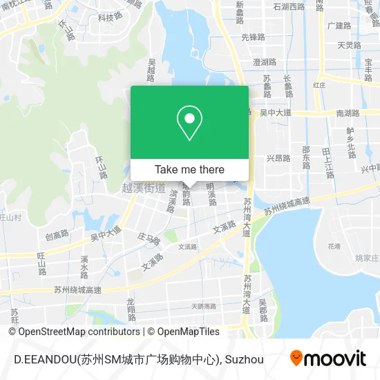 D.EEANDOU(苏州SM城市广场购物中心) map