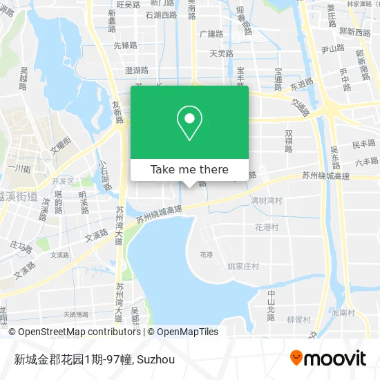 新城金郡花园1期-97幢 map