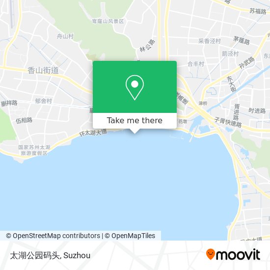 太湖公园码头 map