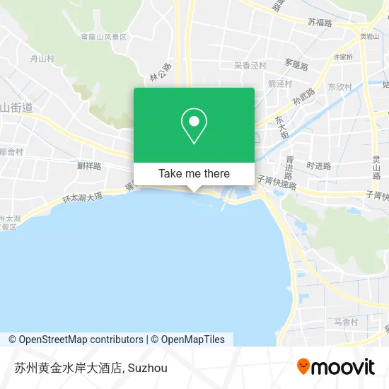 苏州黄金水岸大酒店 map