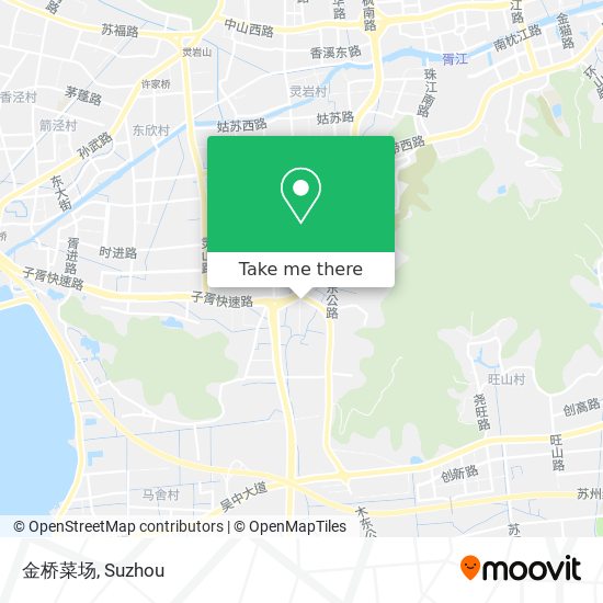 金桥菜场 map