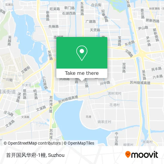 首开国风华府-1幢 map