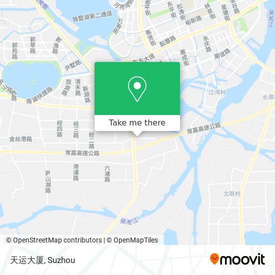 天运大厦 map