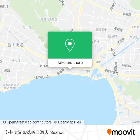苏州太湖智选假日酒店 map
