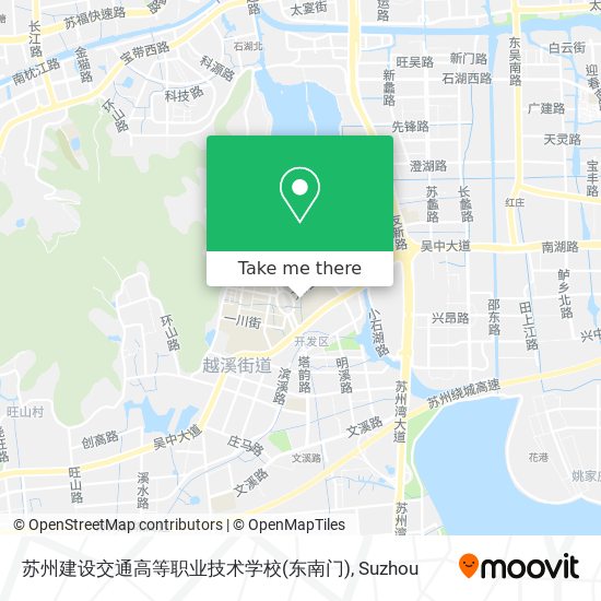 苏州建设交通高等职业技术学校(东南门) map