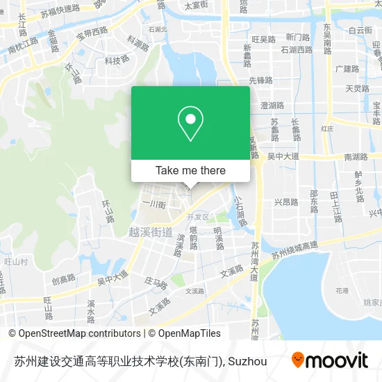 苏州建设交通高等职业技术学校(东南门) map
