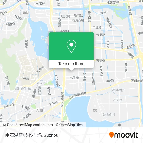 南石湖新邨-停车场 map